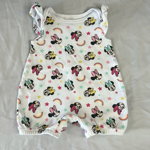 Disney - Minnie  Mouse - Sleeveless short romper. Size 3 months - Picture 1 of 3